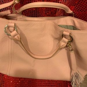 G.I.L.I. Blush Pink Leather Bag